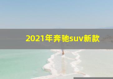 2021年奔驰suv新款