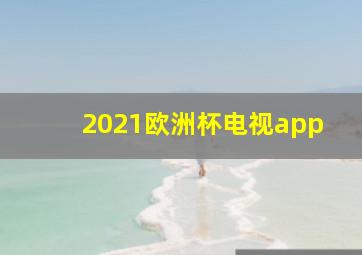 2021欧洲杯电视app