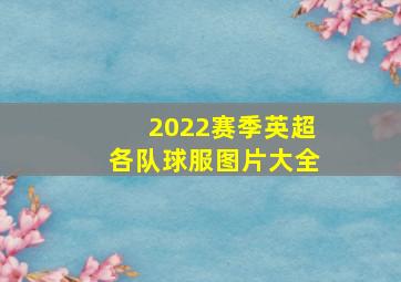 2022赛季英超各队球服图片大全