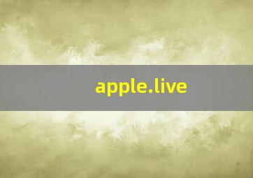 apple.live