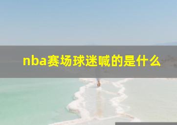 nba赛场球迷喊的是什么