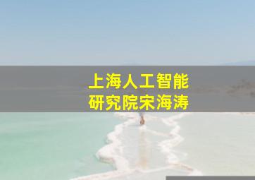 上海人工智能研究院宋海涛