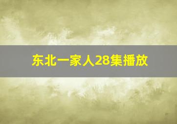 东北一家人28集播放