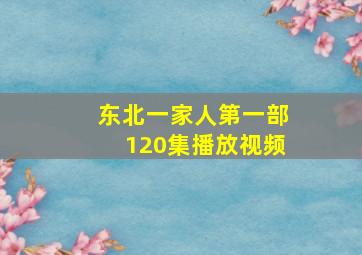 东北一家人第一部120集播放视频