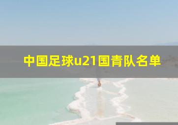 中国足球u21国青队名单