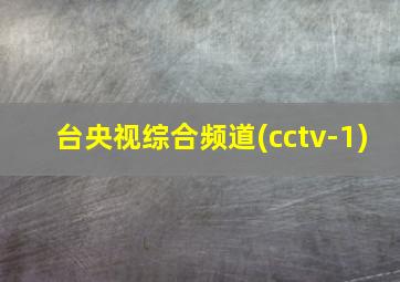 台央视综合频道(cctv-1)