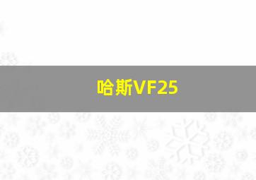 哈斯VF25