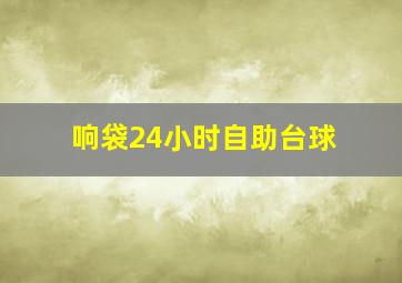 响袋24小时自助台球