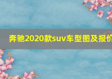 奔驰2020款suv车型图及报价