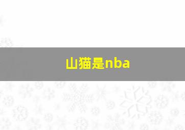 山猫是nba