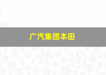 广汽集团本田