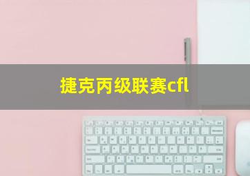 捷克丙级联赛cfl