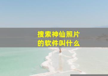 搜索神仙照片的软件叫什么