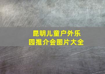 昆明儿童户外乐园推介会图片大全