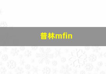 普林mfin