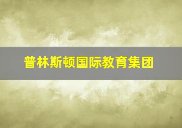 普林斯顿国际教育集团