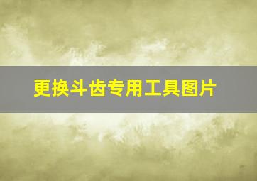 更换斗齿专用工具图片