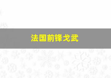 法国前锋戈武