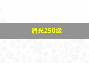 消光250级