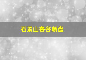 石景山鲁谷新盘