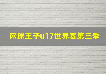 网球王子u17世界赛第三季