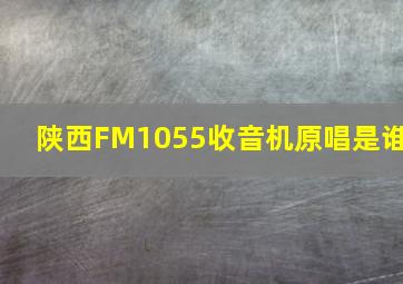 陕西FM1055收音机原唱是谁