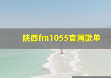 陕西fm1055官网歌单