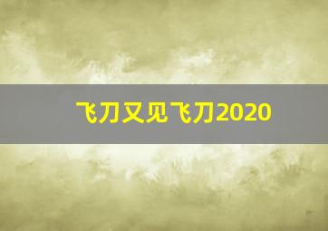 飞刀又见飞刀2020