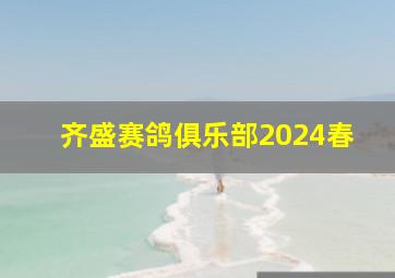 齐盛赛鸽俱乐部2024春