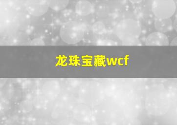 龙珠宝藏wcf